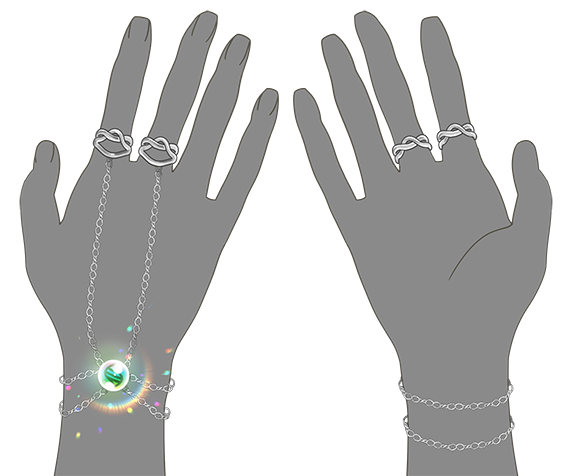 세트의 메가 체인링 (지인지원)