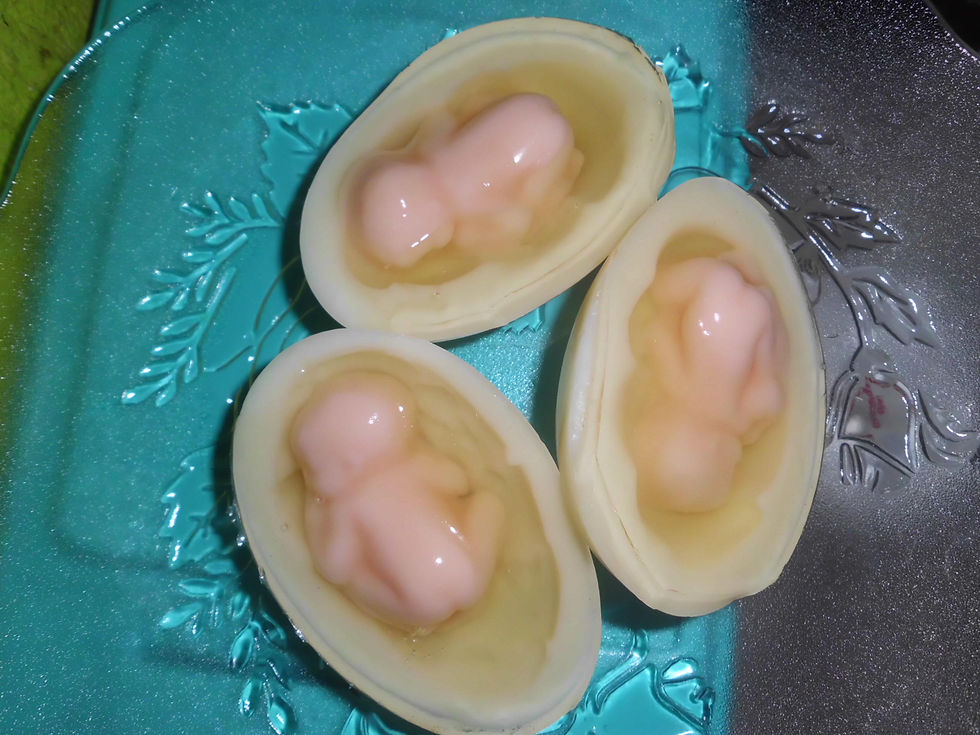 Huevos con bebé