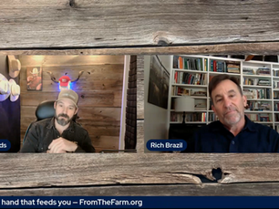 Watch Dr. Rich Brazil with A.J. Richards on FROM THE FARM Livestream