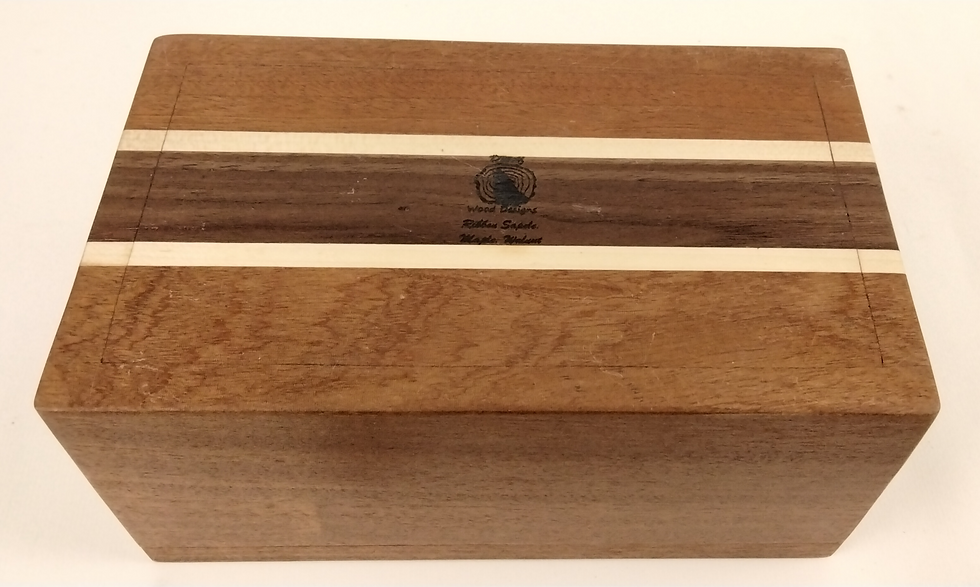 Thumbnail: Ribbon Sapele, Maple and Walnut 3D Jig Saw Puzzle