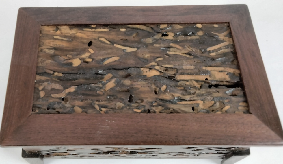 Thumbnail: Persimmon and Walnut Jewelry Box