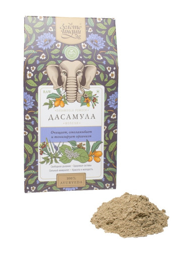 Дасамула порошок очищает и омолаживает организм, Dashamoola Powder ...