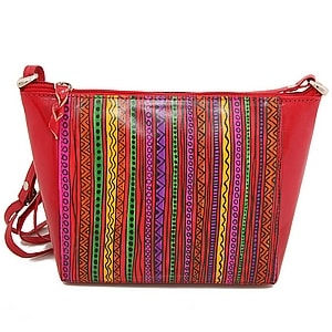 Сумка натуральная кожа, ручная работа Индия, цвета в ассортименте