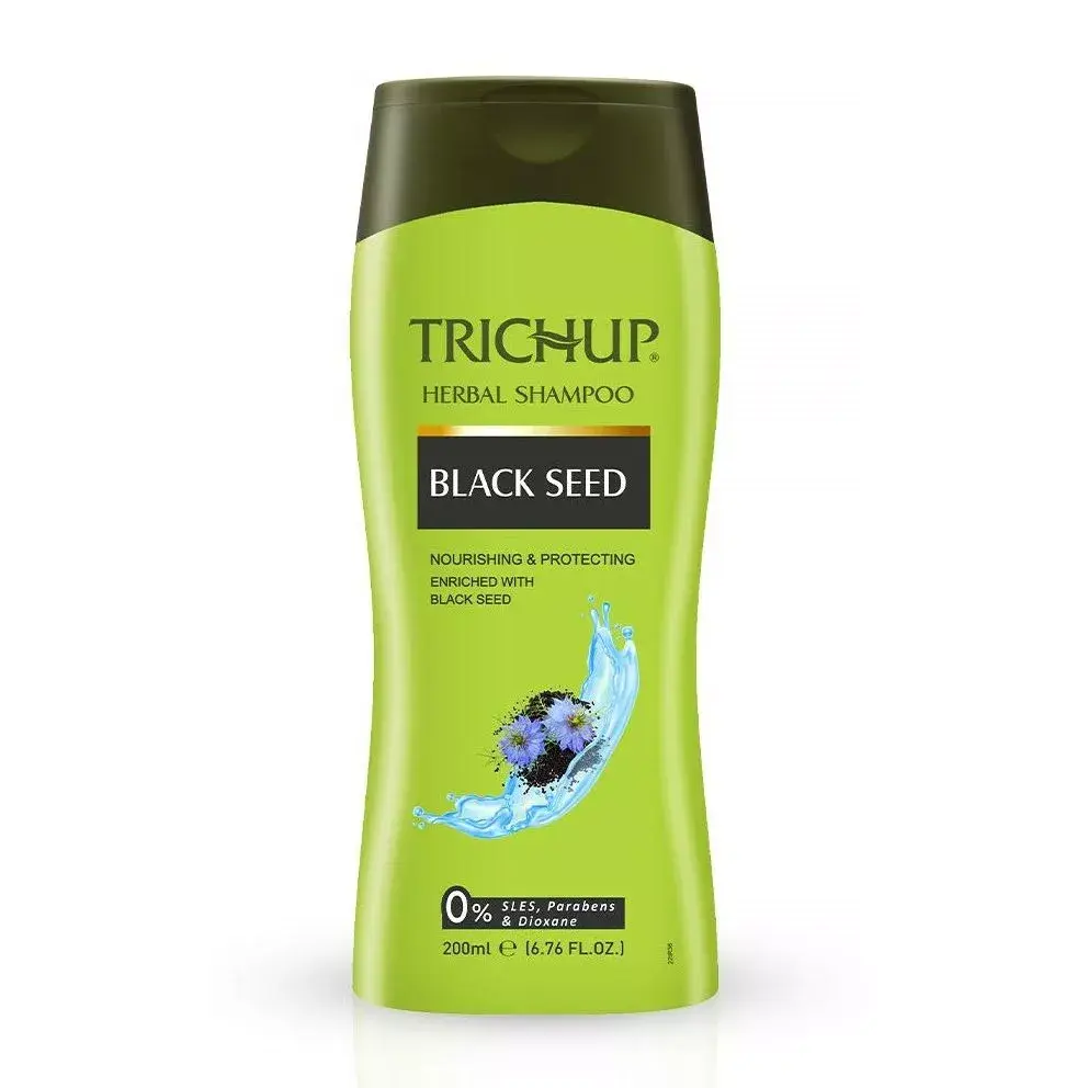 Шампунь с маслом Черного тмина, Shampoo Black Seed,Trichup, 200мл.