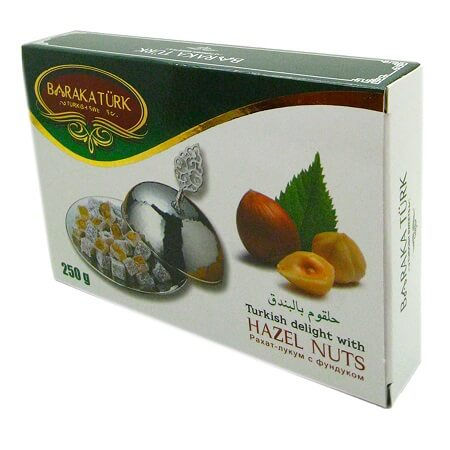 Миниатюра: Рахат-лукум с разными вкусами  Барака, Turkish Delight Baraka Turk, 250гр