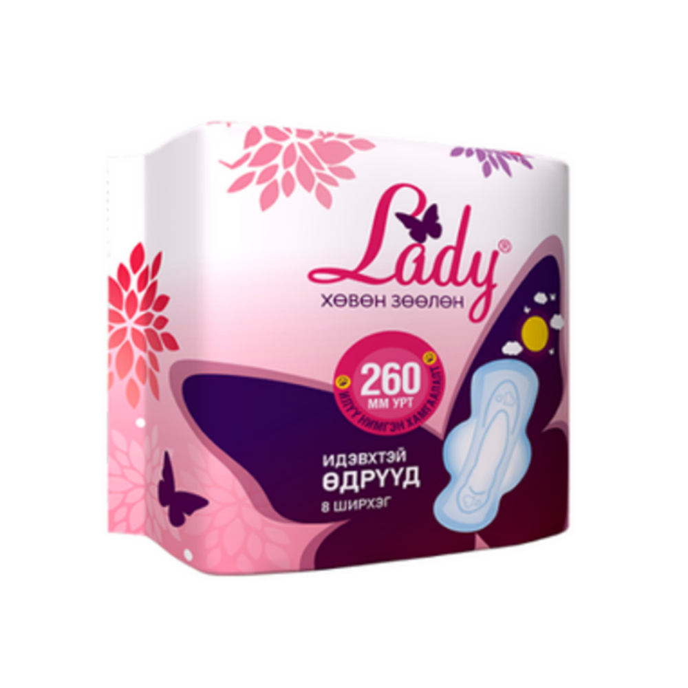 Хөвөн зөөлөн өдрийн хэрэглэл 260 мм 8ш
