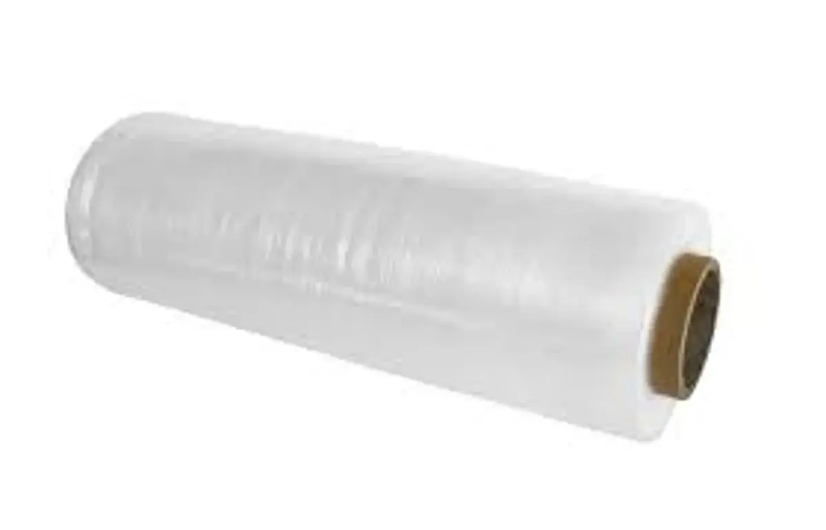 Rollo de película estirable pre estirado 17", cal.35, 1200 pies.