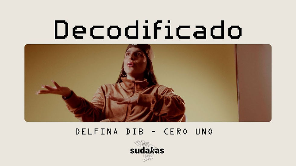 La cantante argentina Delfina Dib