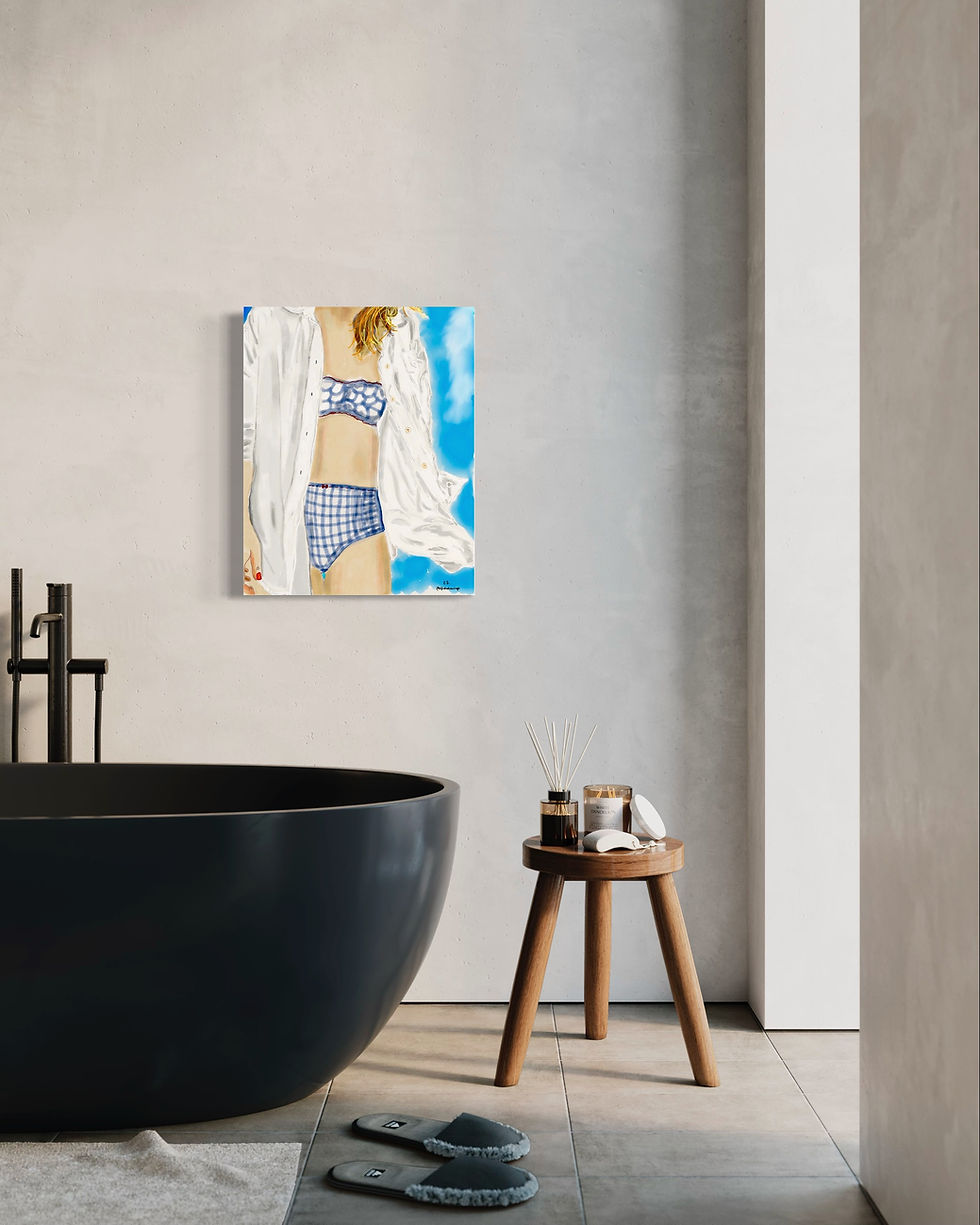 Thumbnail: Fine Art Print "The linen shirt"