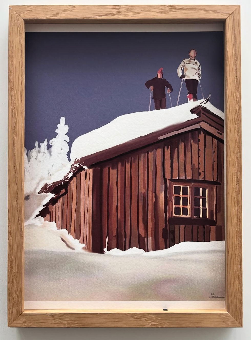 Thumbnail: Fine Art Print “Once upon a time in Storsætra”