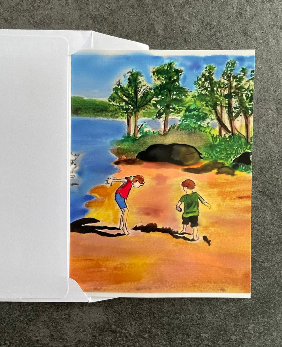 Thumbnail: Postcard - "Springtime"