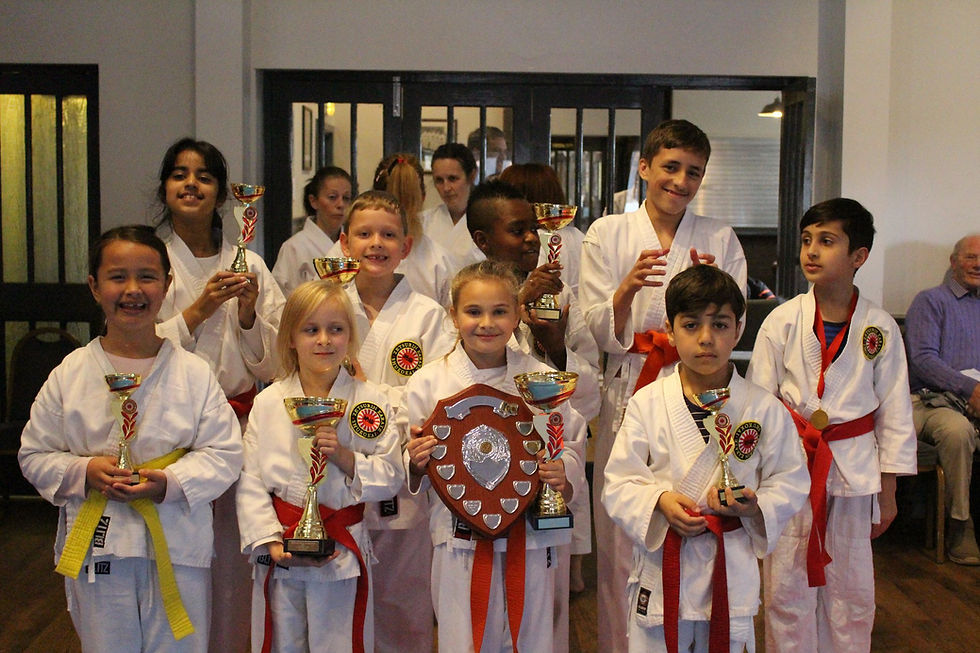 Karate Kata students from leeds