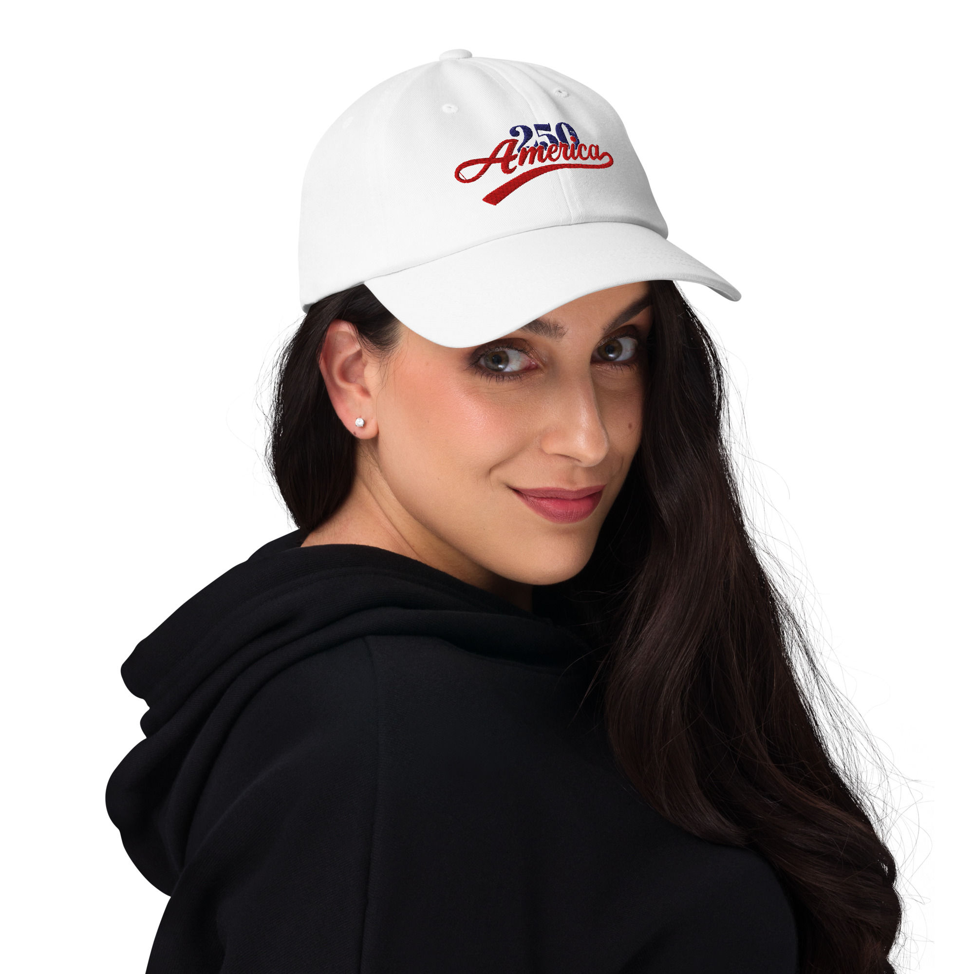America 250 Embroidered Logo Hat