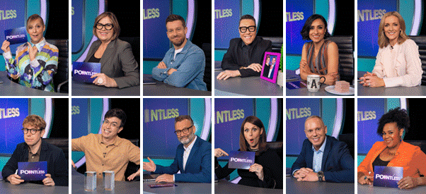 NEW POINTLESS CELEBRITY GUEST HOSTS ANNOUNCED