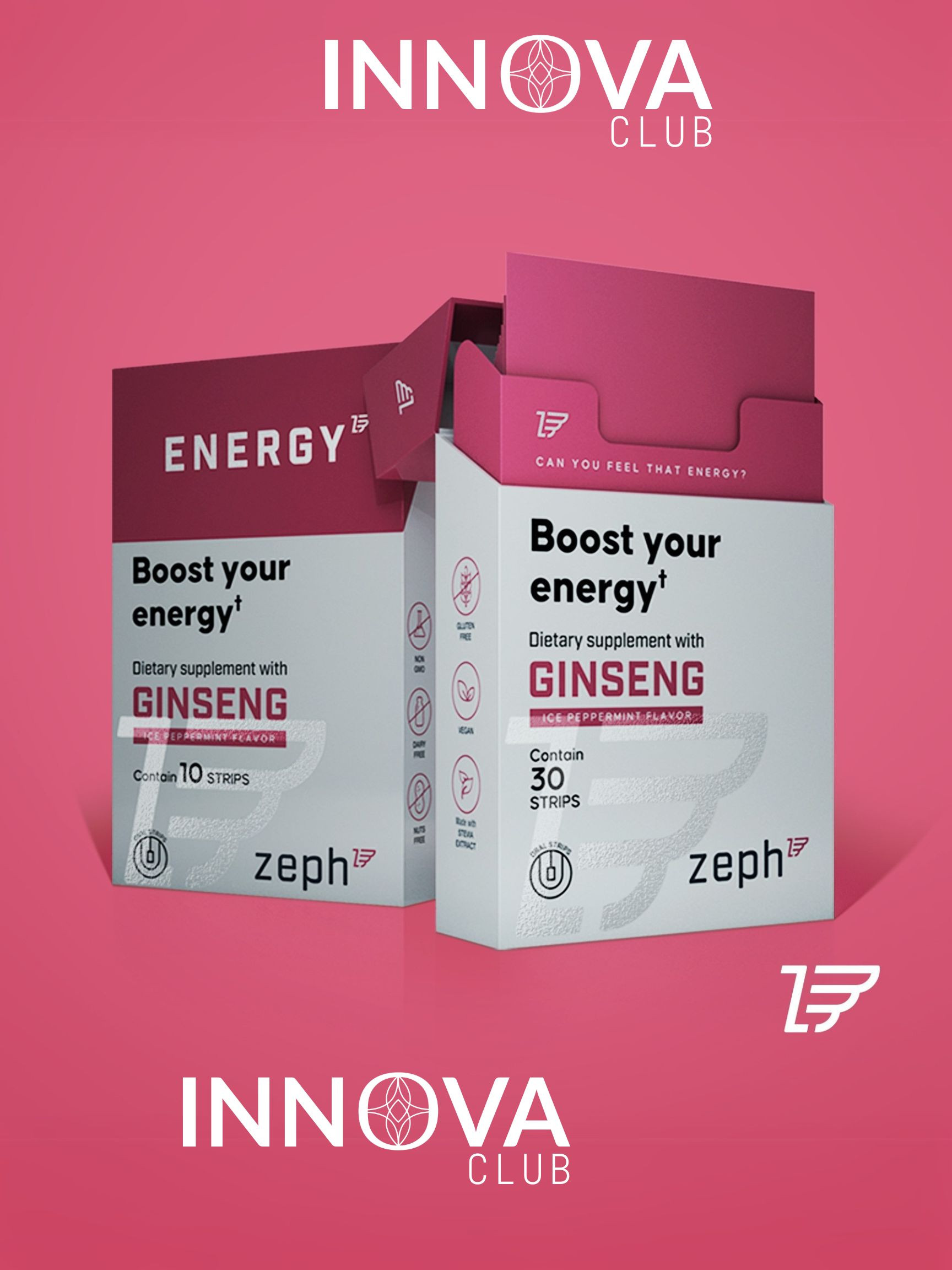 ZEPH Energy Strips – Energia Instantânea e Praticidade em Tiras Orais