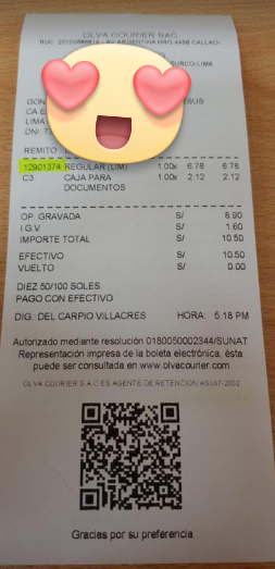 Envio Olva Courier