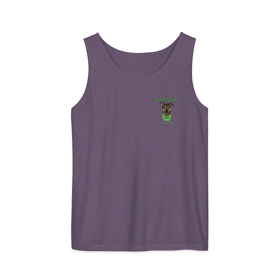 Thumbnail: Unisex garment-dyed tank top