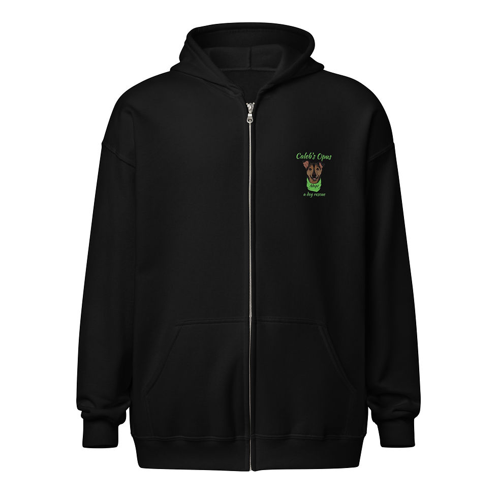 Thumbnail: Unisex heavy blend zip hoodie