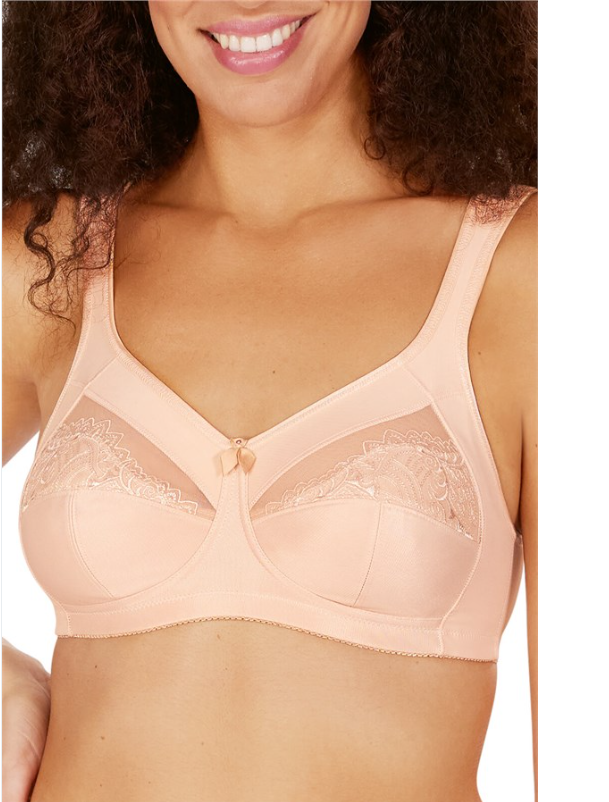 Thumbnail: ISADORA WIRE-FREE NON-PADDED BRA