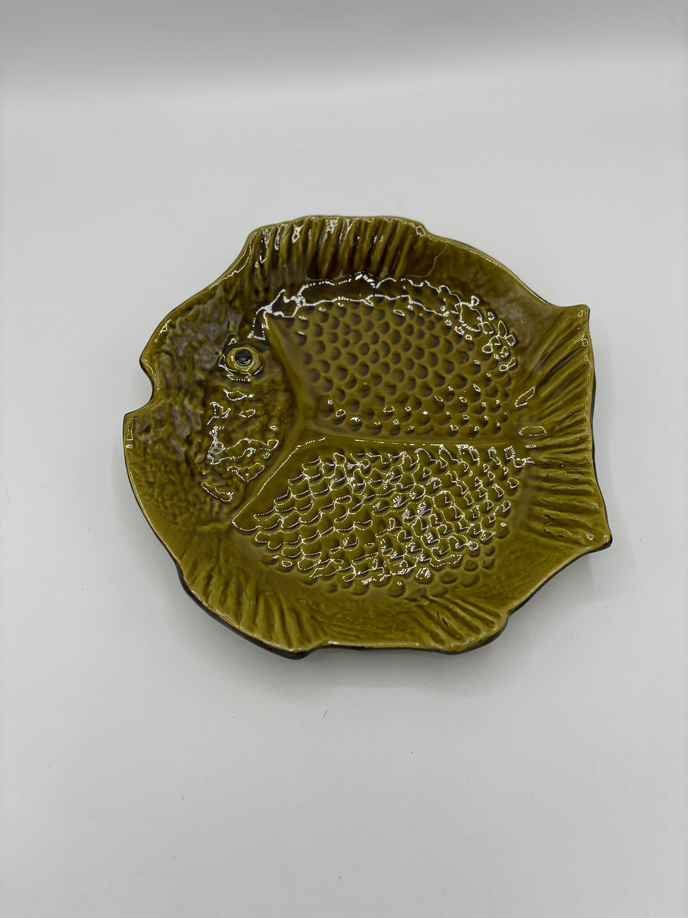 Miniature : 6 assiettes (à) poissons zoomorphes Poët-Laval