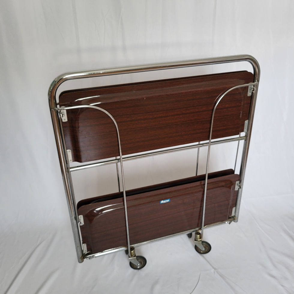 Miniature : Desserte vintage pliante, pratique et stylée