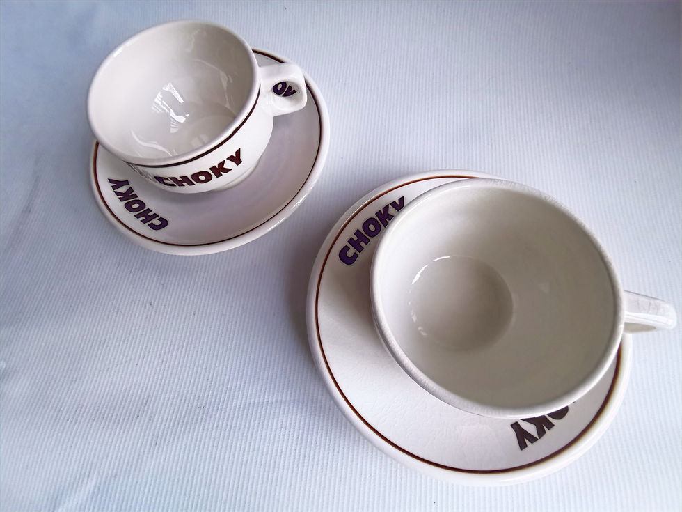 Miniatura: Dos juegos de desayuno Choky