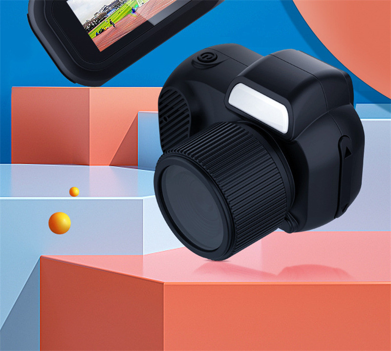 Miniatura: Compact 1080p HD Retro Mini Camera - Perfect Pocket-Sized Gift for Any Occasion!