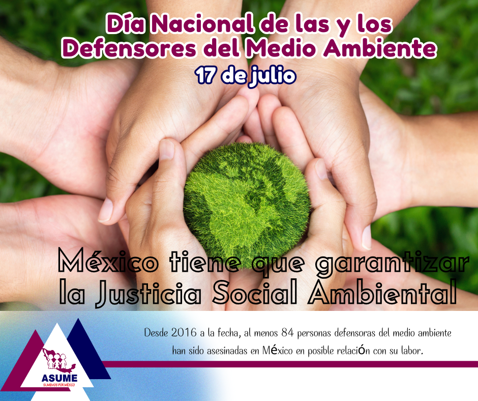 Día Nacional de las y los Defensores del Medio Ambiente