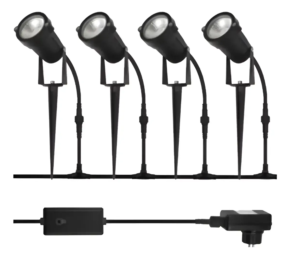 Estaca De Luz Rgb Smart Color Beams 12w Tecnolite