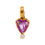 Thumbnail: Tiny Lavender Sapphire Pendant