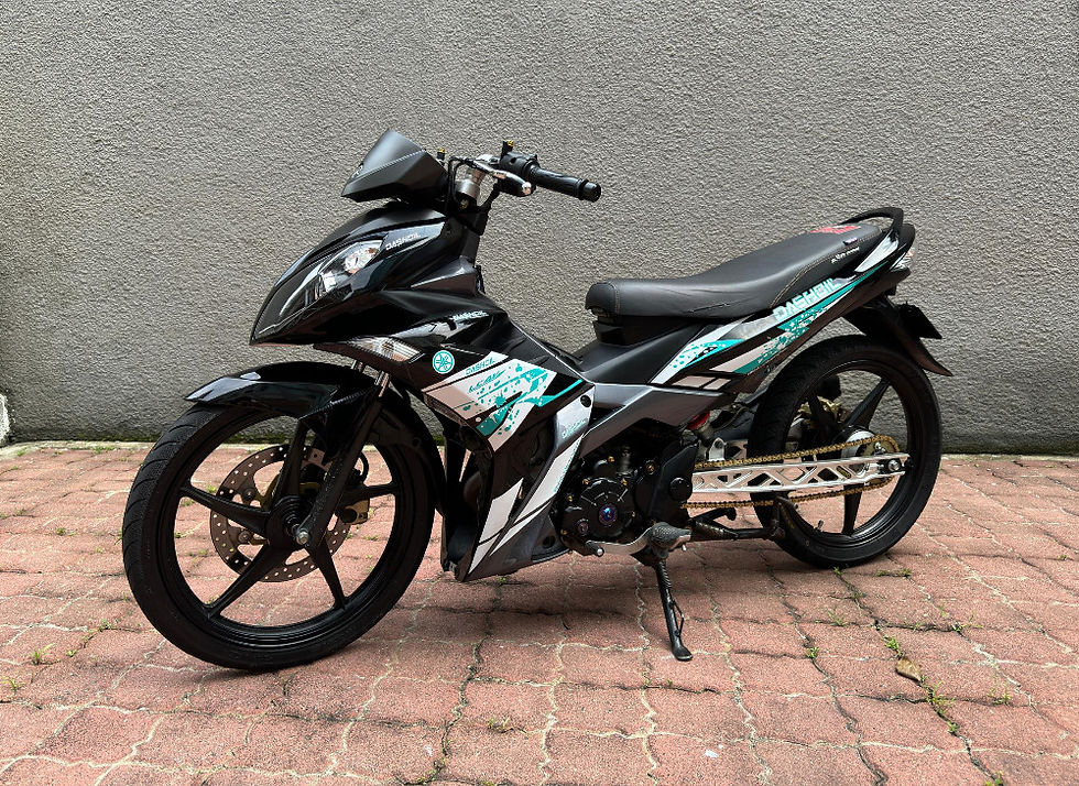 Motorcycle engine oil