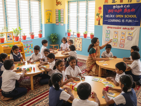 A Specialized School in Tamil Nadu for Spelling Difficulties: What Makes Helikx Unique?