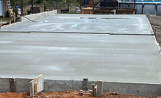 New Shop Concrete Foundation