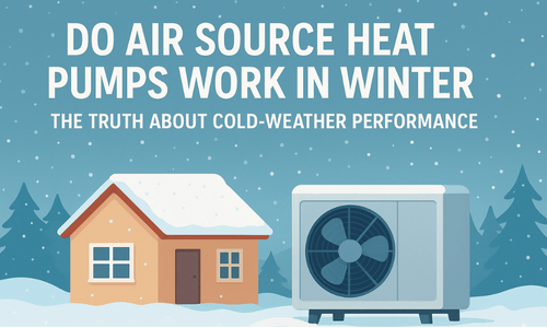 Air Source Heat Pump in Winter