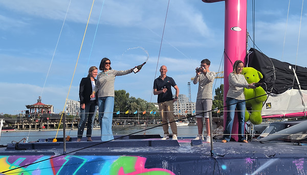 Baptême IMOCA P'tits Doudous - DUQUEINE
