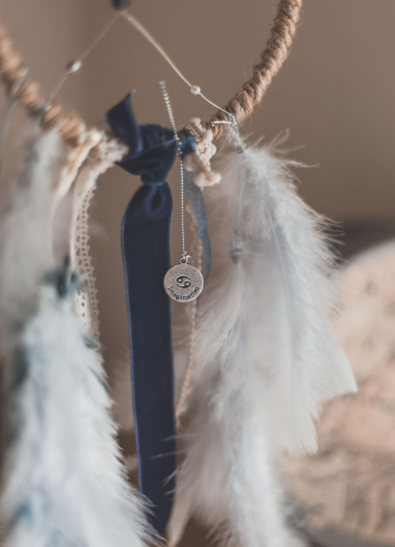 Thumbnail: Cancer Constellation Dreamcatcher