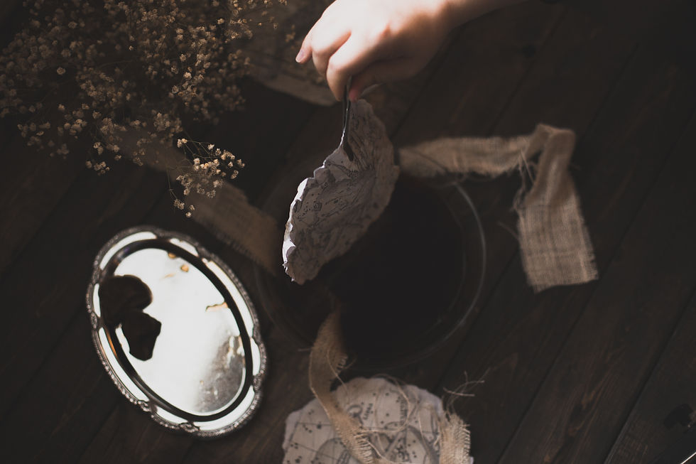 Lady and Lion Tea Staining Tutorial