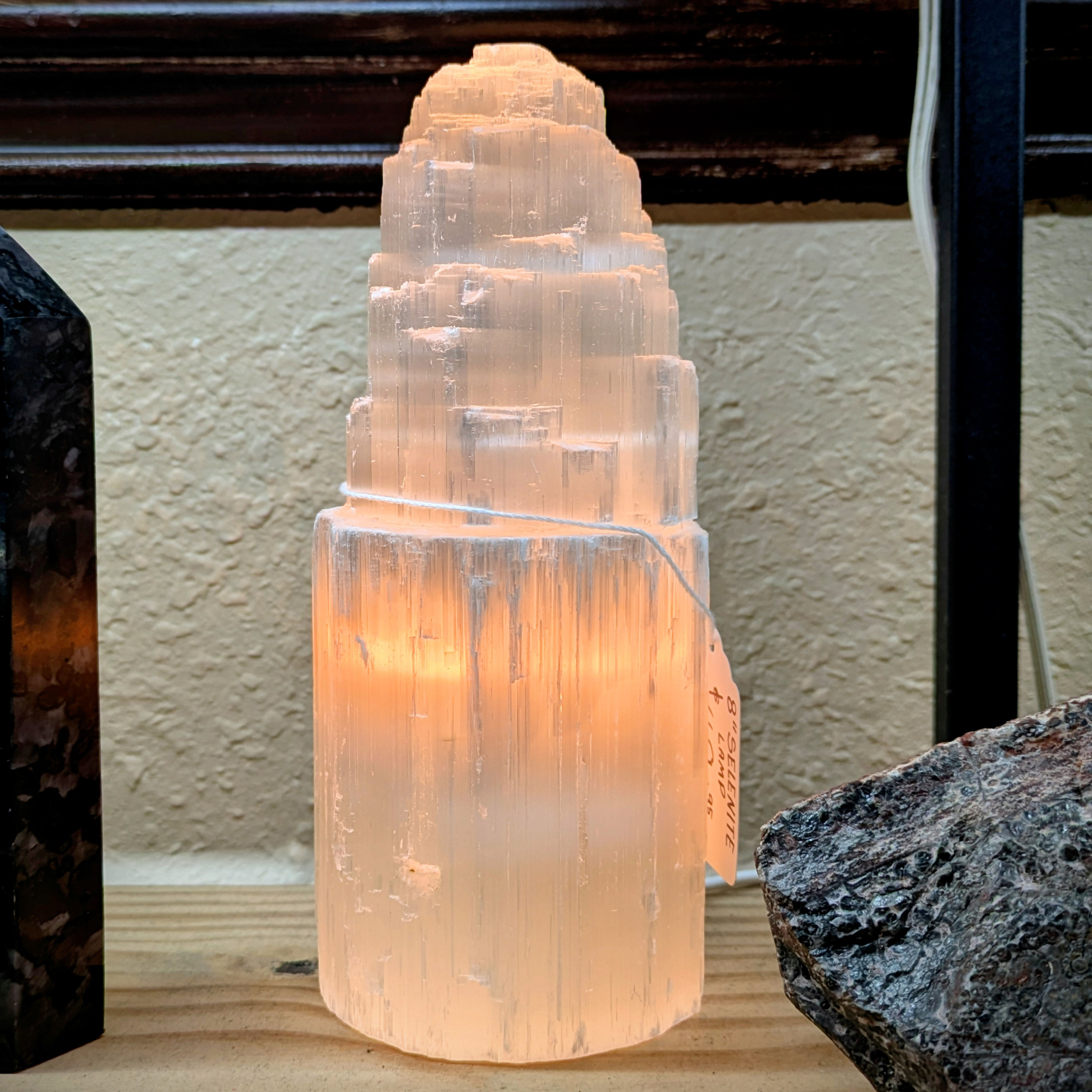 Selenite Lamp