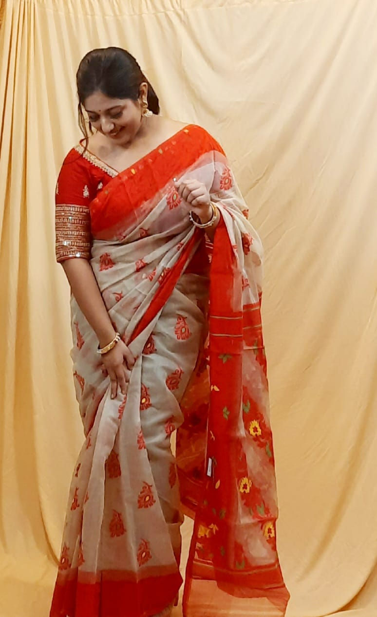Thumbnail: muslin Saree
