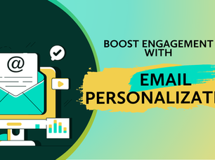 Boost engagement with email personalization