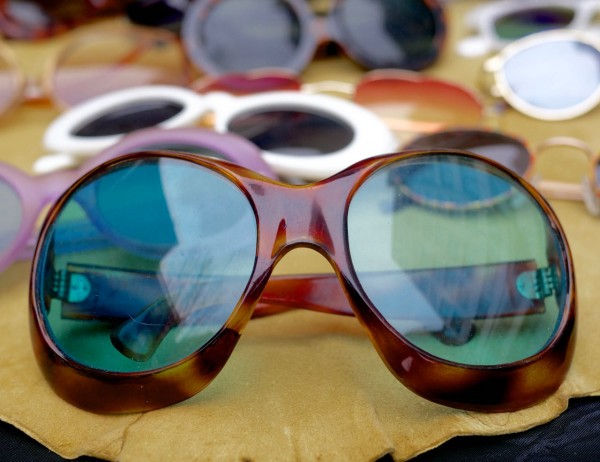 The coolest vintage '70's shades are de rigueur every summer.