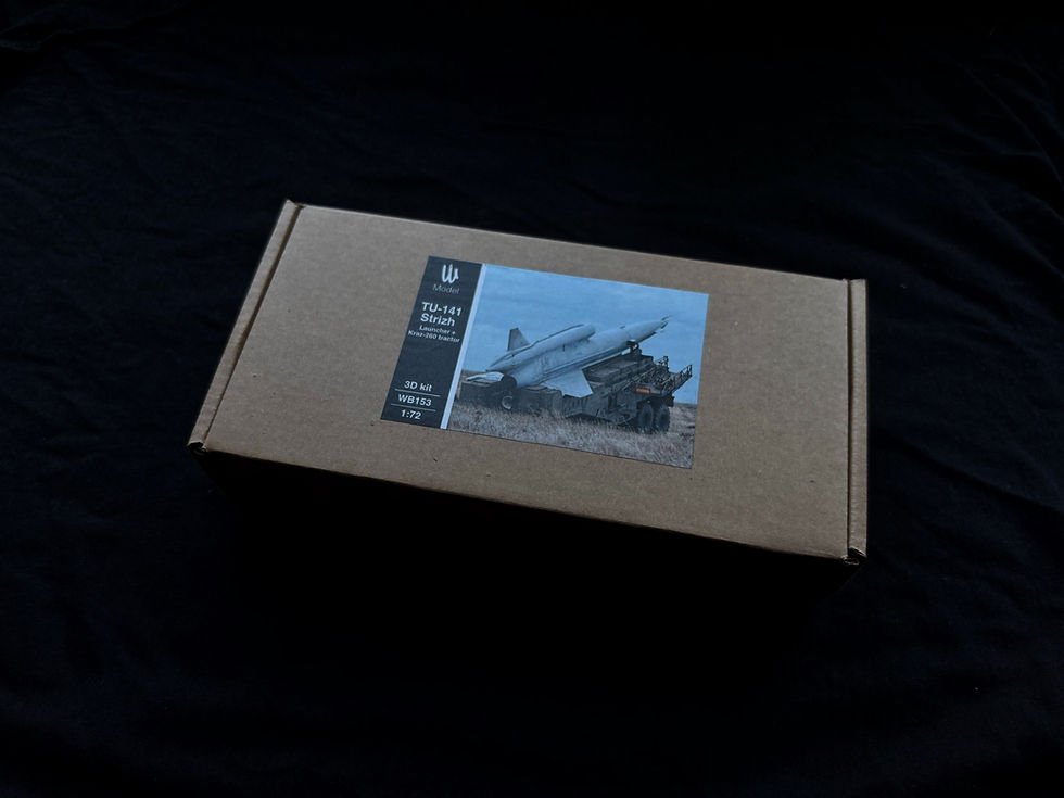 Миниатюра: Ту-141 Стриж с тягач. Краз