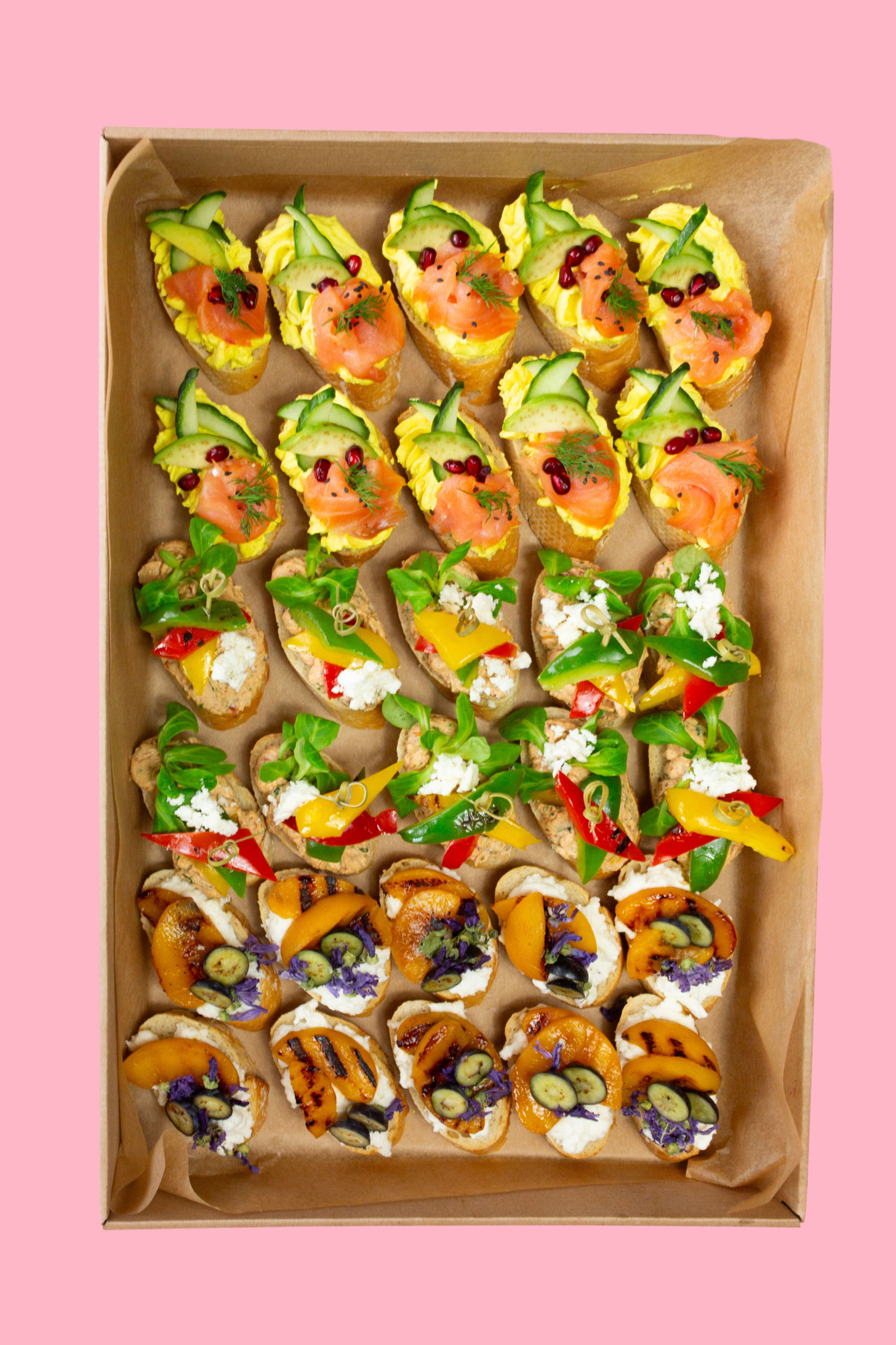 Kanapeczki Wege  BOX 2