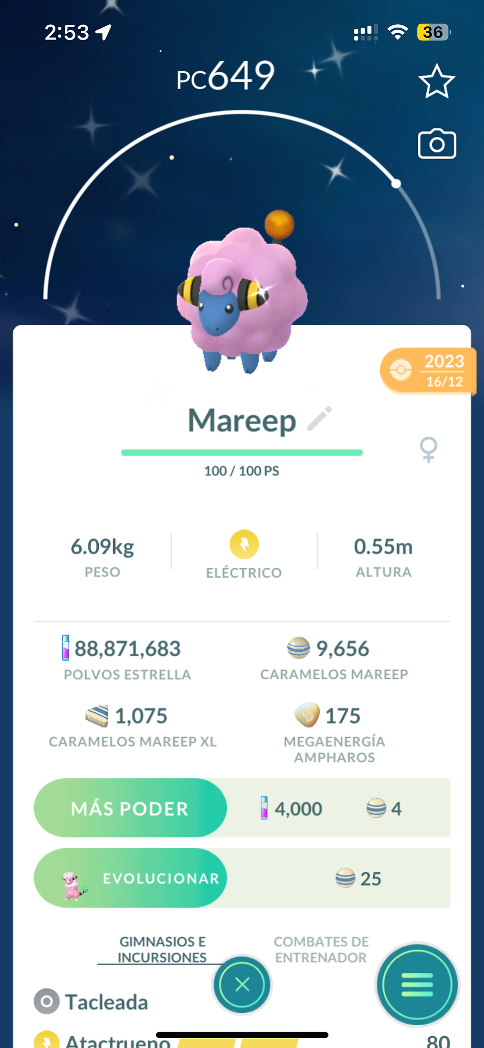 Mareep Shiny x Intercambio / Lote 2