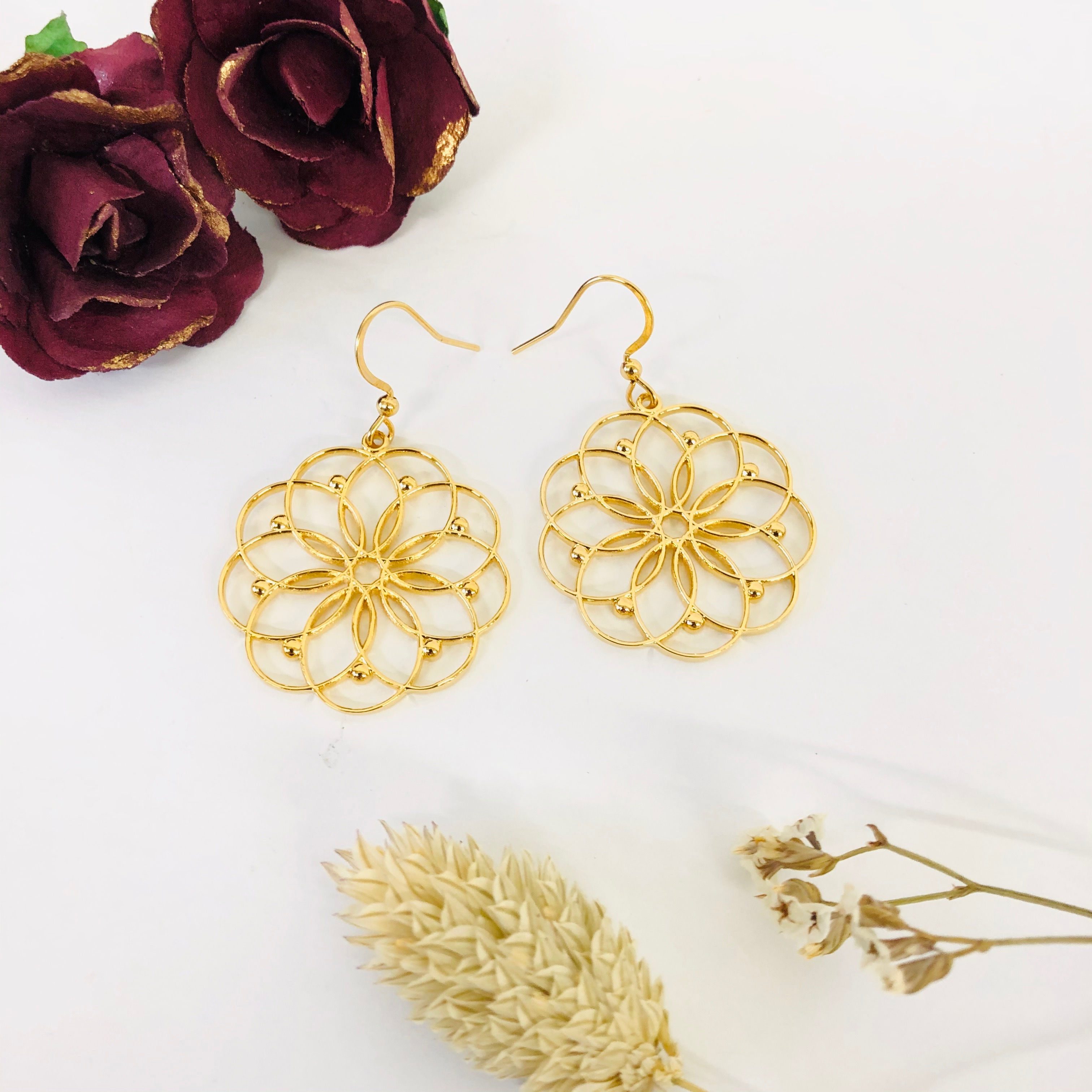 Boucles d'oreilles - Sol Y Luna