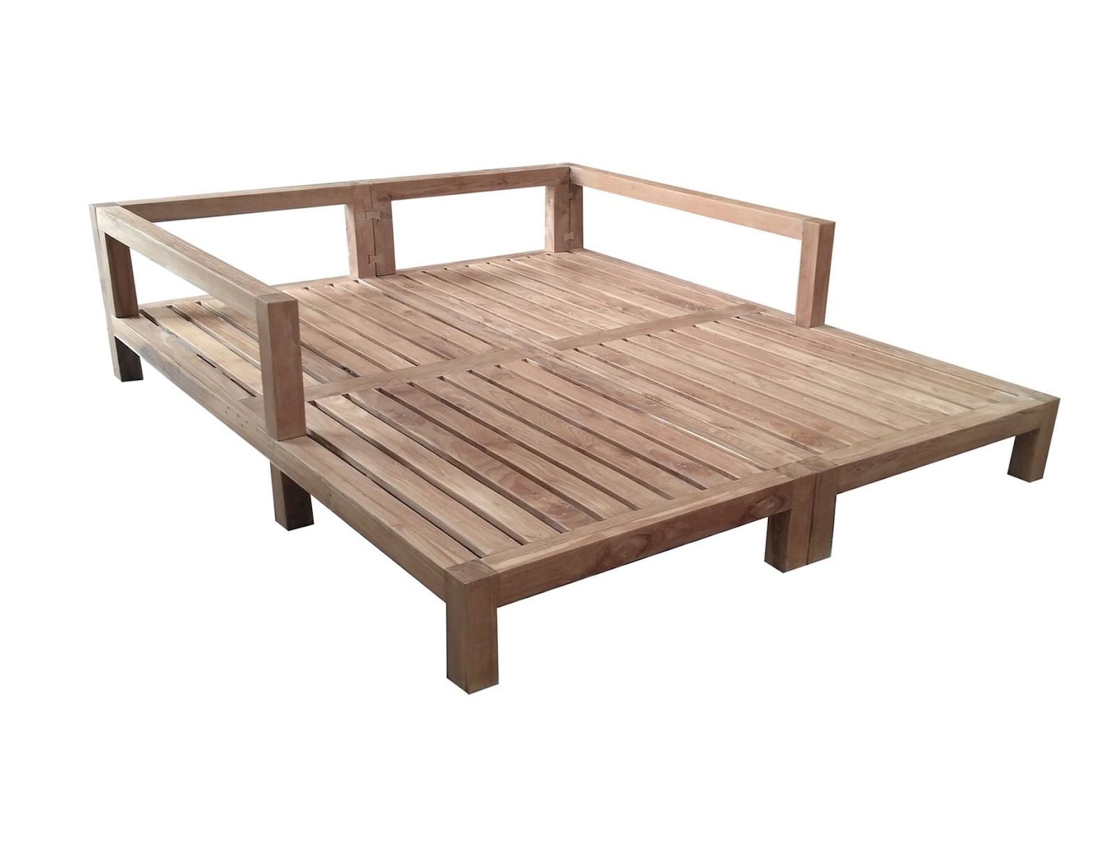 Teak Sofa 10 (double daybed)