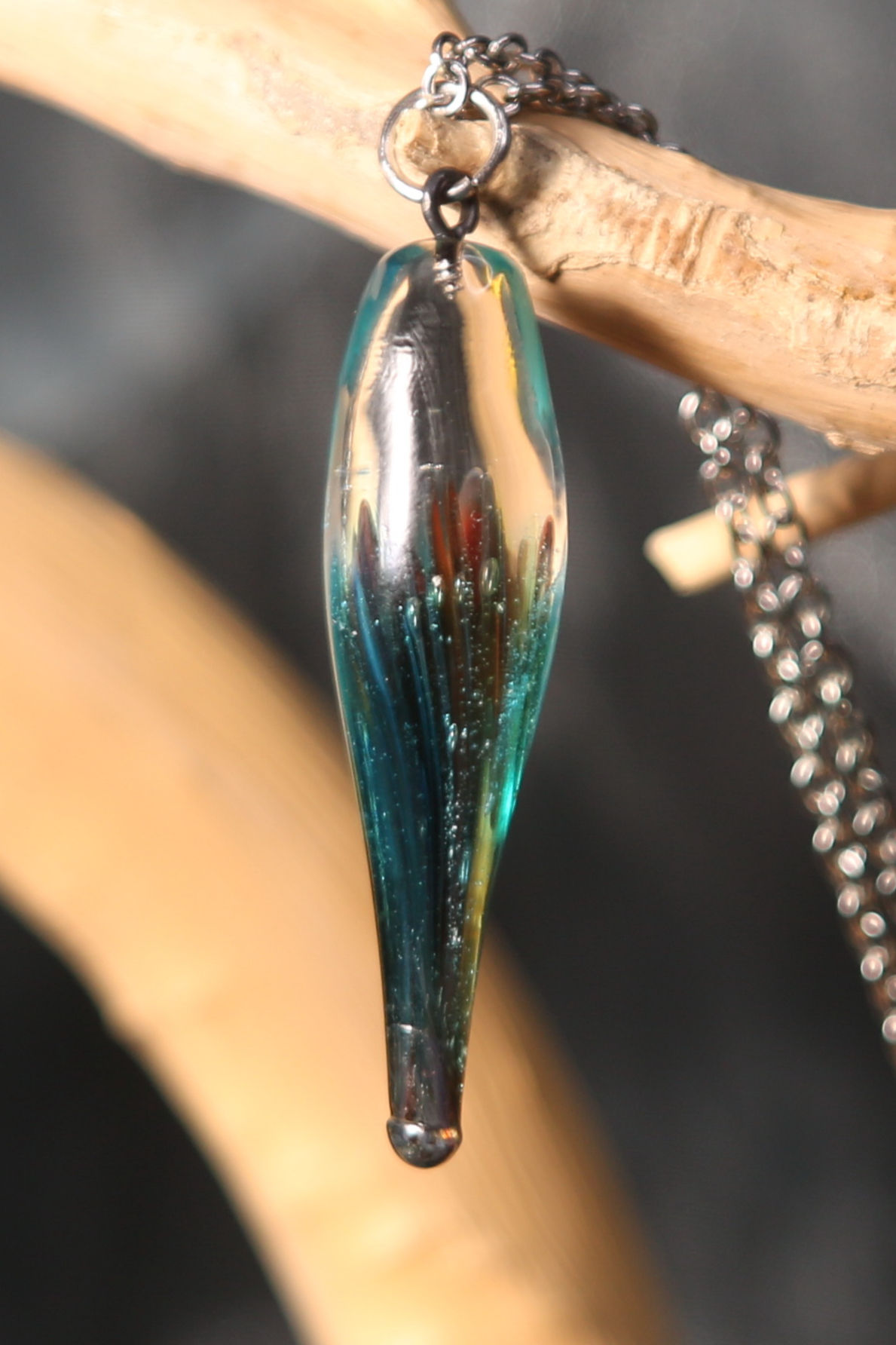 Pendentif "filaments"