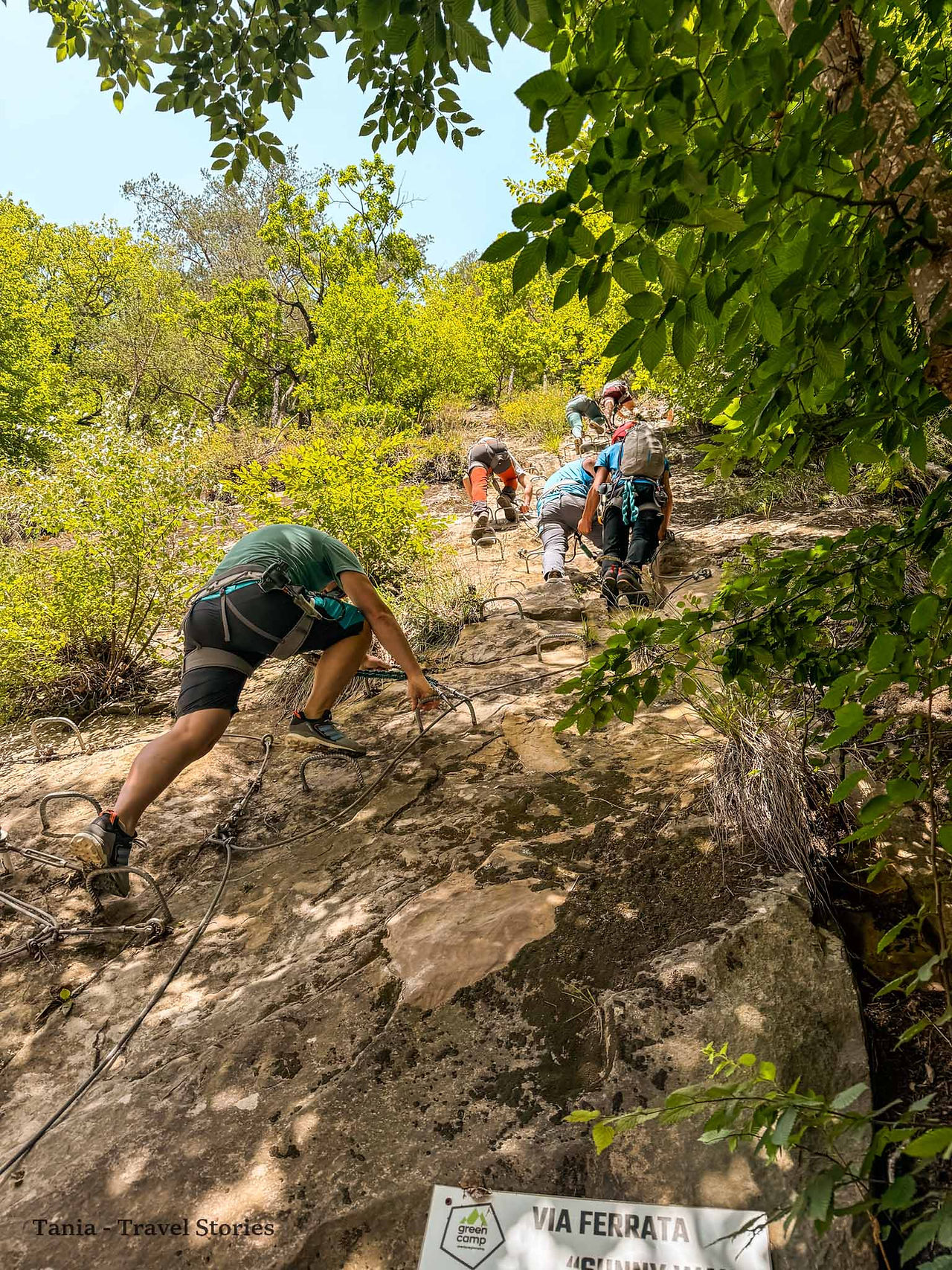TRASEU DE VIA FERRATA PENTRU INCEPATORI IN JUDETUL BUZAU