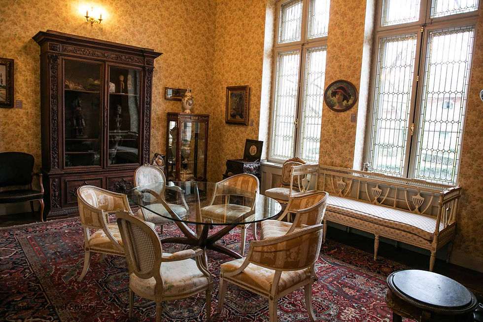Visiting Manasia Estate, near Bucharest