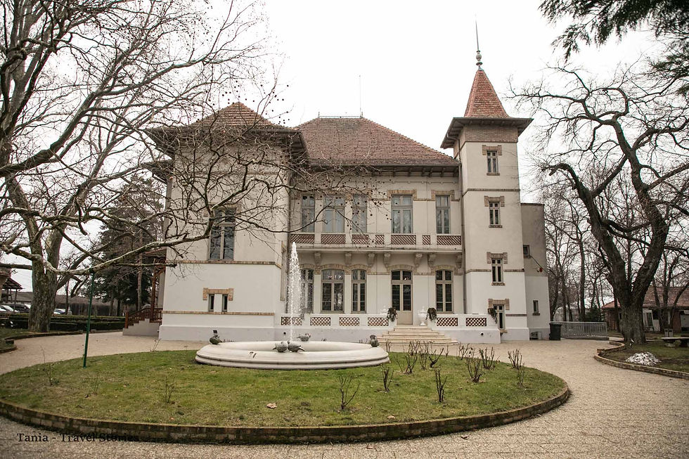Visiting Manasia Estate, near Bucharest